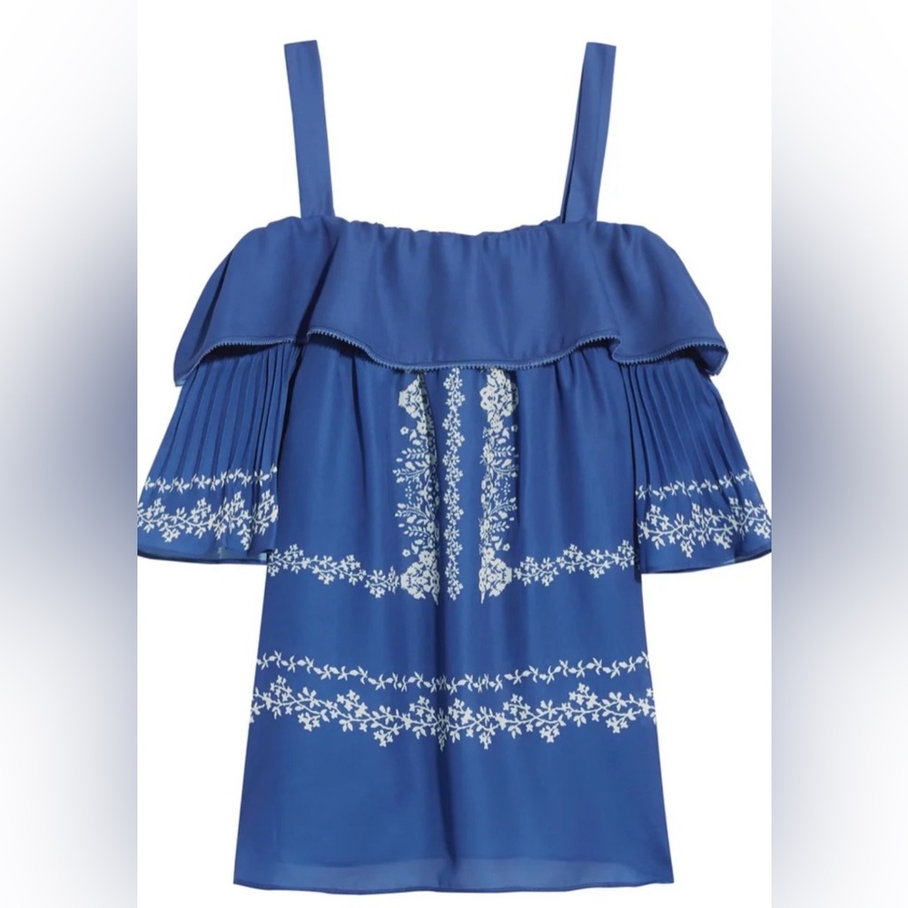 Self-Portrait Flower Spell blouse (UK8/US4)